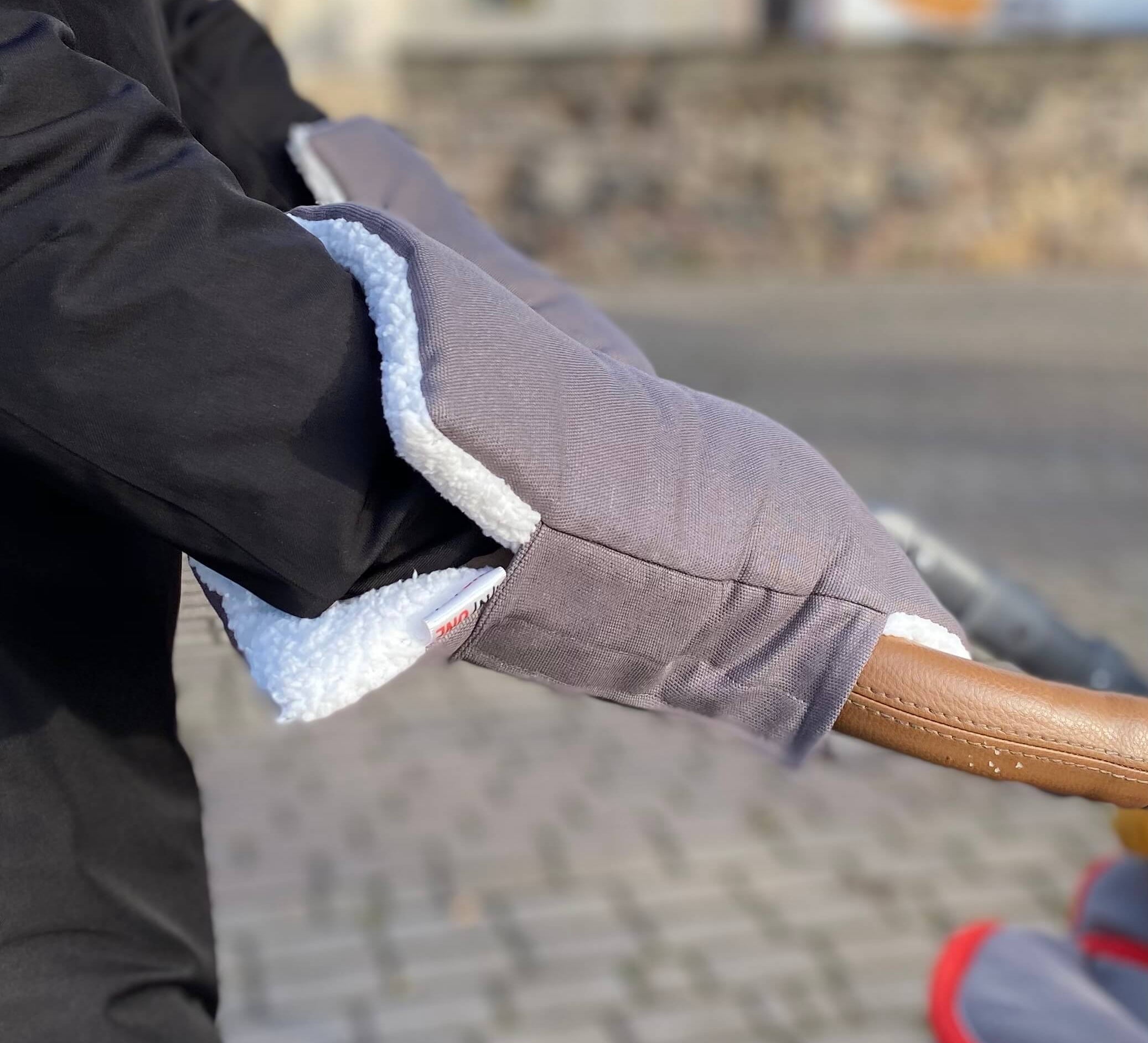 Stroller hand muffs