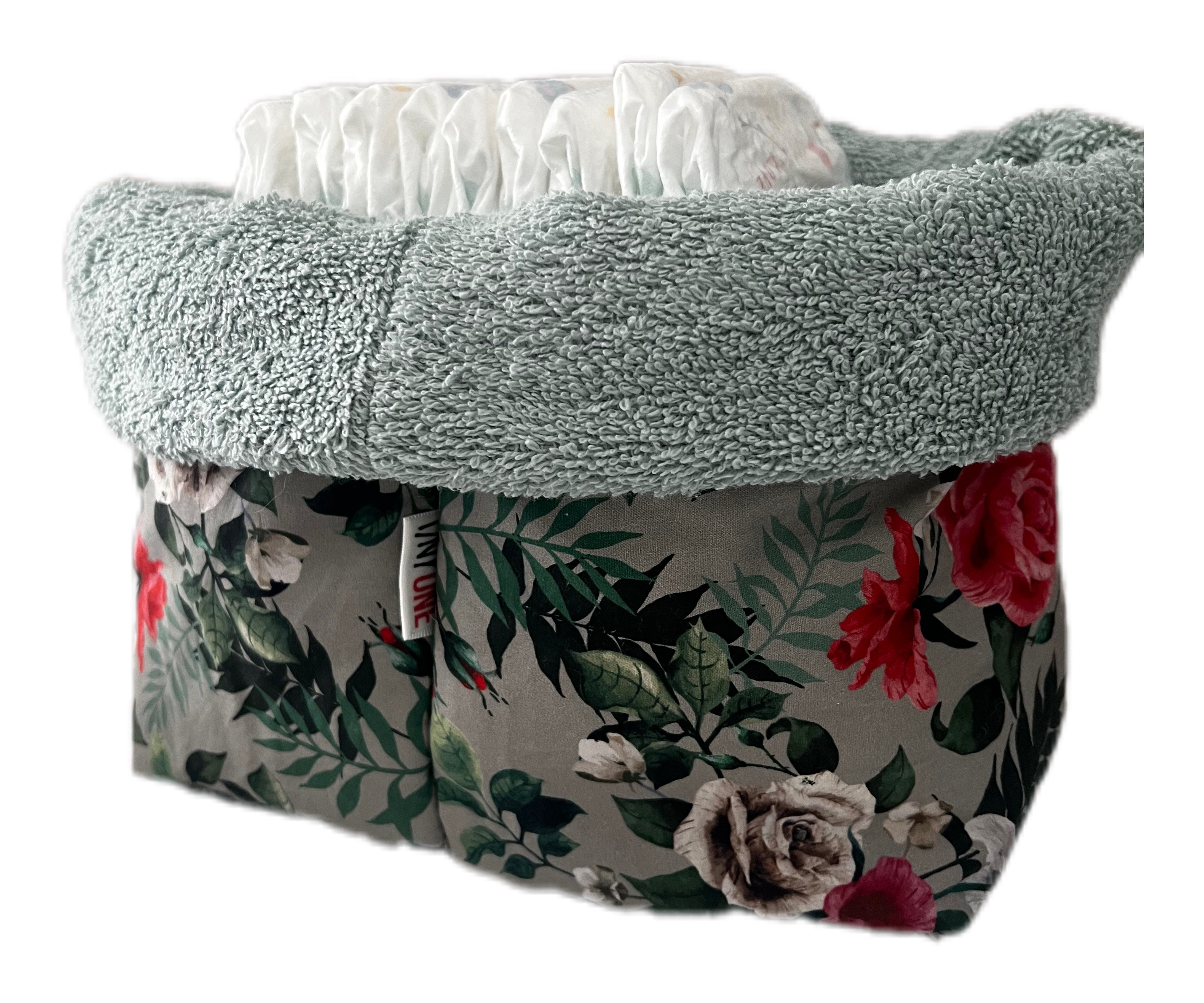Basket for diapers or underpads