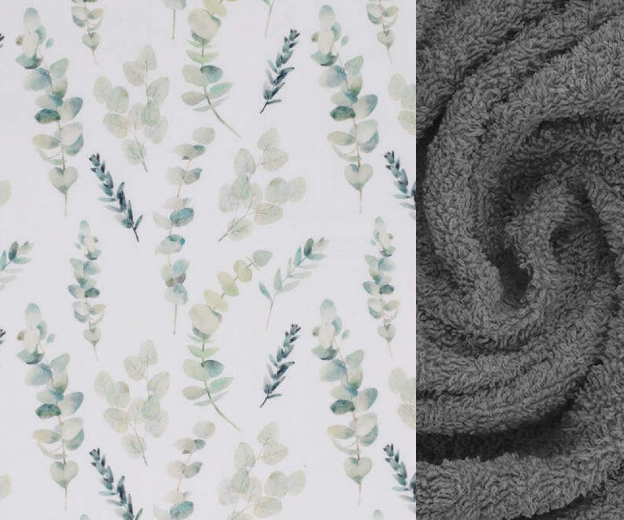 Changing mat Eucalyptus leaves