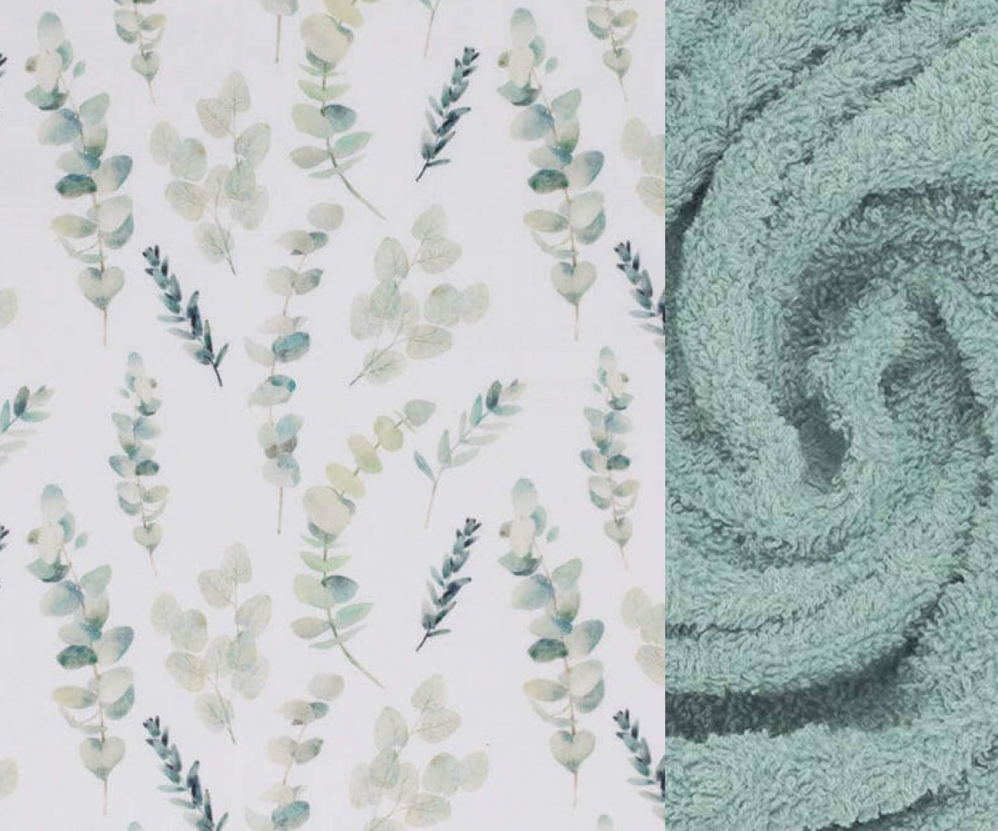 Changing mat Eucalyptus leaves