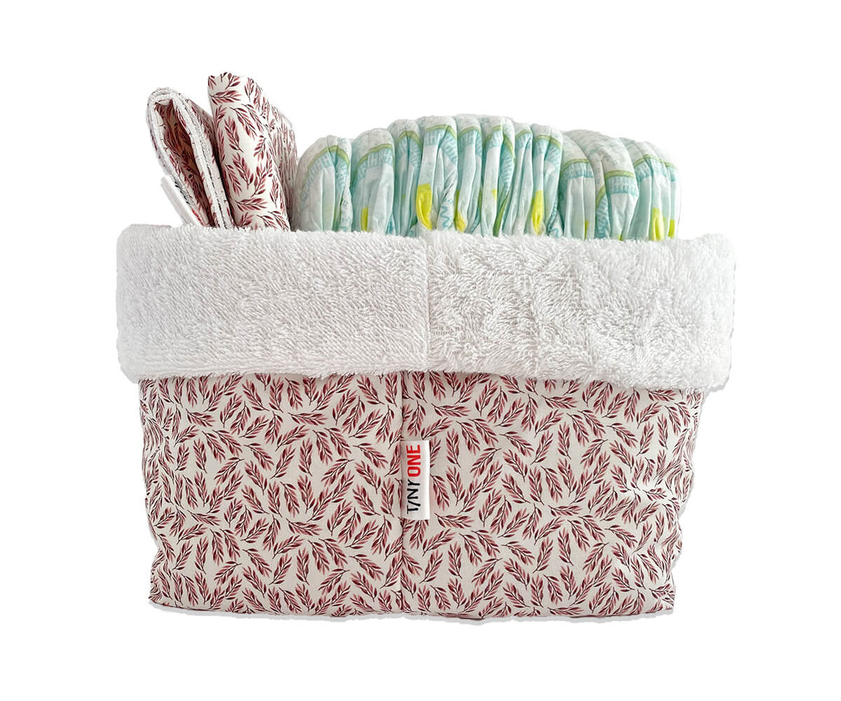 Basket for diapers or underpads