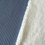 Baby blanket Jeans blue