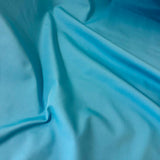 Blue crib sheet