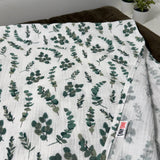 Double gauze blanket, eucalyptus