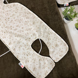 Green leaves car seat liner