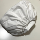 Kokvilnas palags ar gumiju, balts