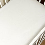 Kokvilnas palags ar gumiju, balts